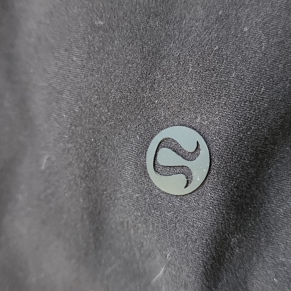 Lululemon Newest Black Mesh Stirrup Leggings 10